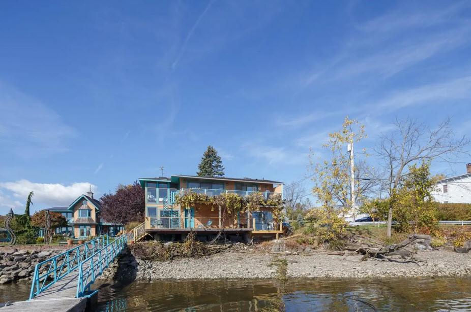Hudson Riverfront Home Катскілл Екстер'єр фото